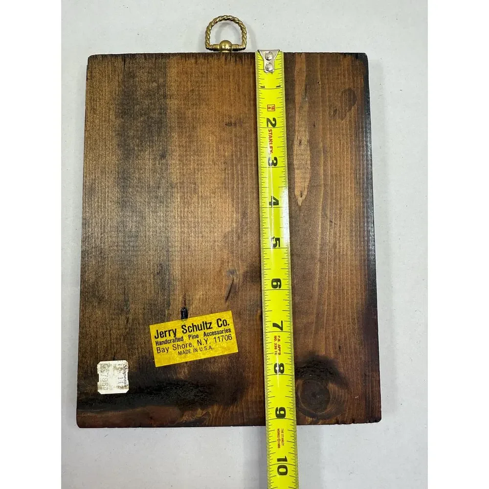 Vintage Art of Marriage Wood Plaque, Wilford Peterson Poem, 1970s Wedding Gift